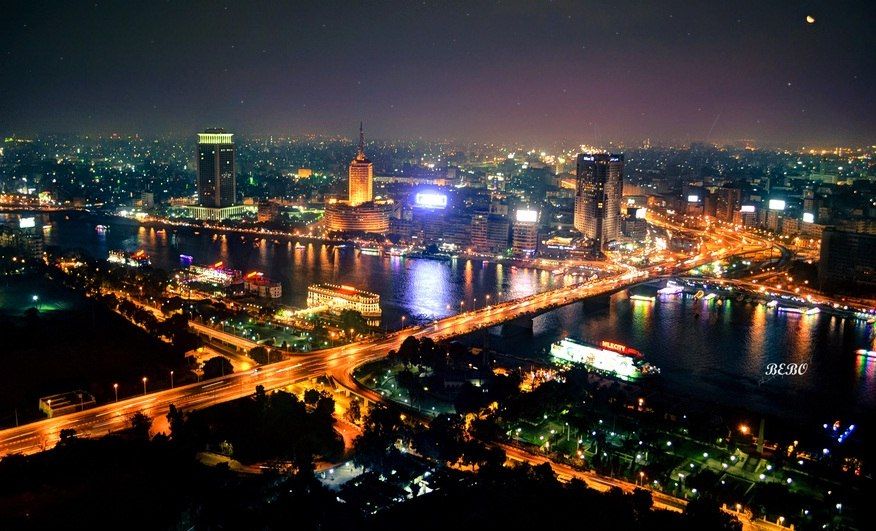 cairo night view