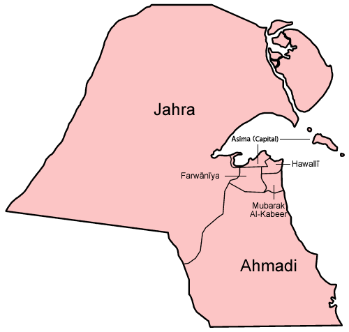 Kuwait Map