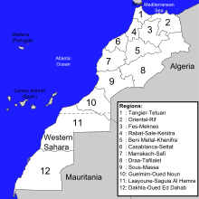 morocco map