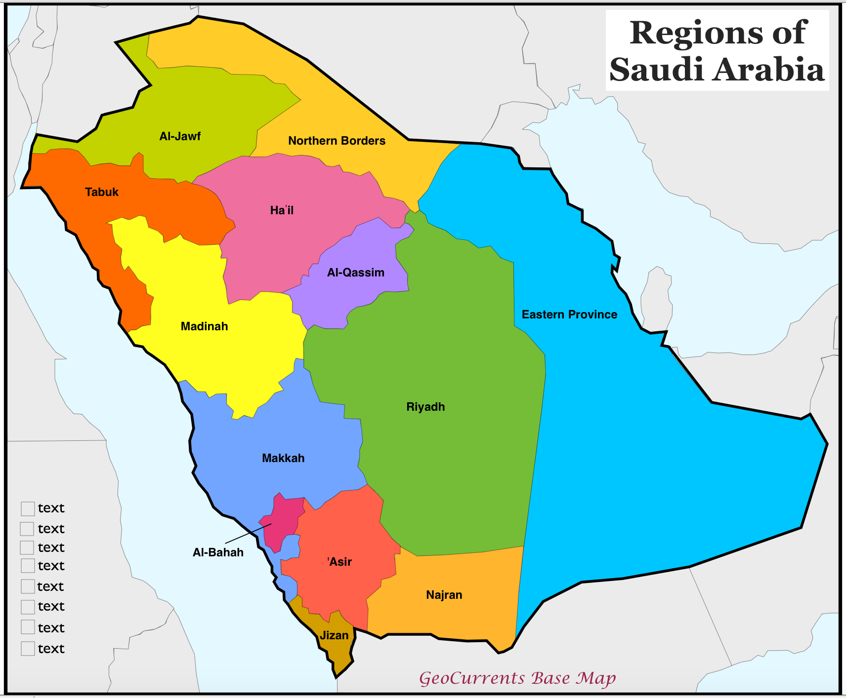 Saudi Arabia Map