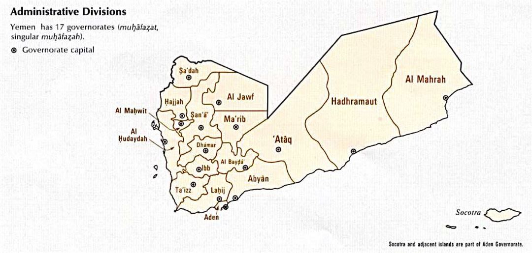 Yemen Map